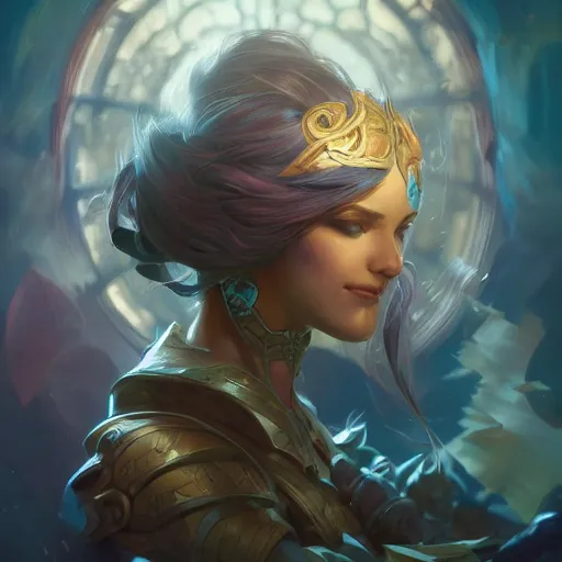 Image similar to perfectly - centered - portrait of league of legends, intricate, highly detailed, digital painting, artstation, concept art, smooth, sharp focus, illustration, unreal engine 5, 8 k, art by artgerm and greg rutkowski and alphonse mucha