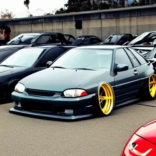 Image similar to jdm car meet