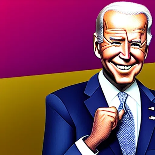 Prompt: Joe Biden as a Pixar character