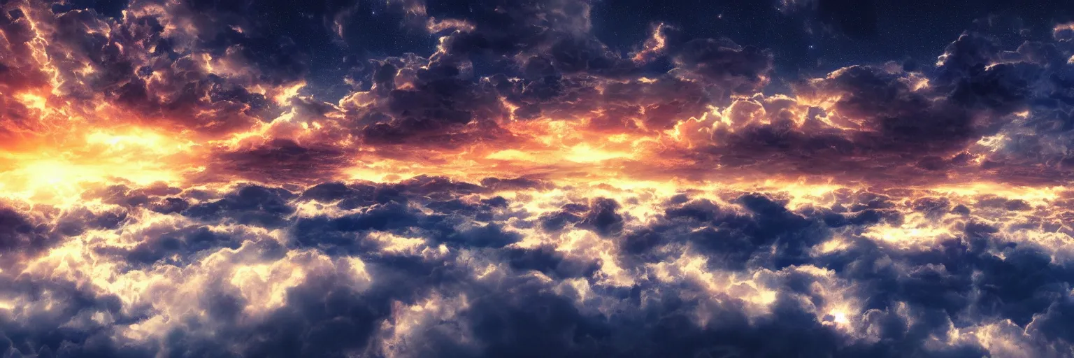 Prompt: endless sky, epic digital art, wallpaper