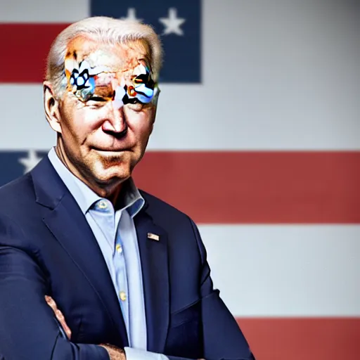 Image similar to Joe Biden in Sons of anarchy very detail4K quality super realistic