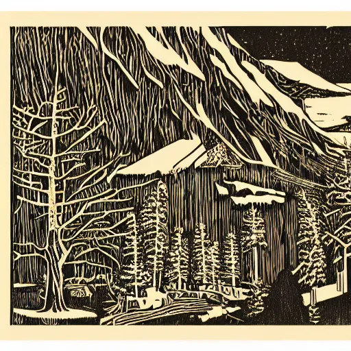 Image similar to the 1 2 days of christmas, extreme detail, wood cut print