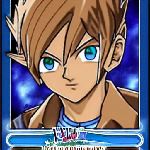 Prompt: joey wheeler yu-gi-oh! chinface