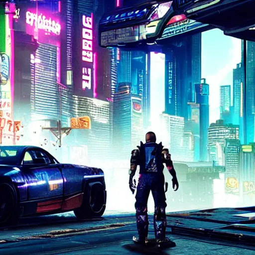 Image similar to Cyberpunk 2077 if it had been on the PS1