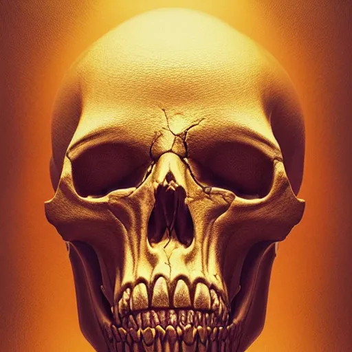 Image similar to portrait_of_a_melting_skull._intricate_abstract._intricate_artwork._by_Tooth_Wu_wlop_beeple_dan_mumford._octane_render_trending_on_artstat