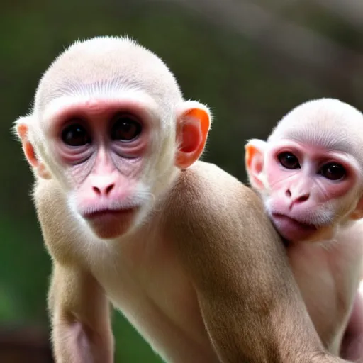 Image similar to hairless monkey