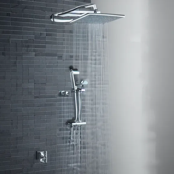 Image similar to RGB gaming shower manufactured by the company Razor