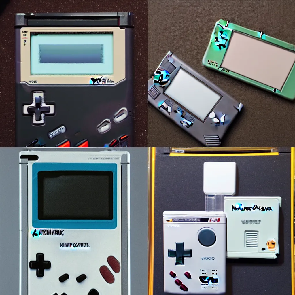 Prompt: nintendo game boy, award - winning photo