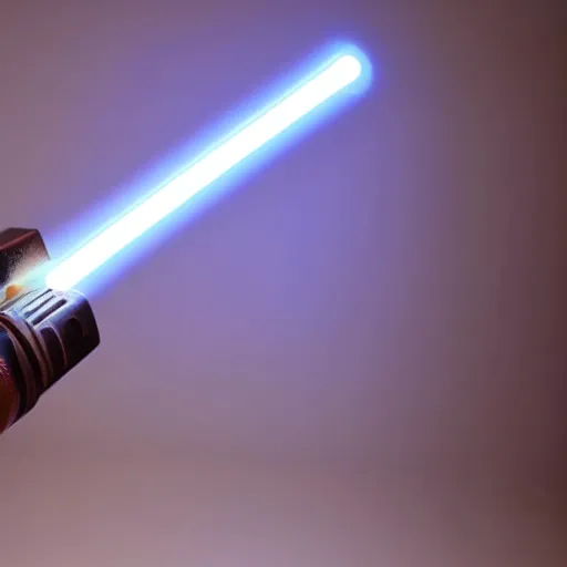 Prompt: a light saber with a lava lamp inside of it, photography