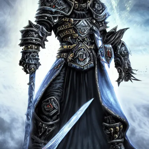 Prompt: lich king