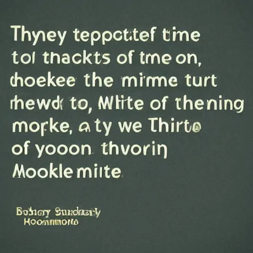 Image similar to and yet what truly escapes us at times like these is the soulful reckoning, when we forget ourselves and think only of the moonlit daemon hidden behind every word; which sneaks out in the middle of breaths