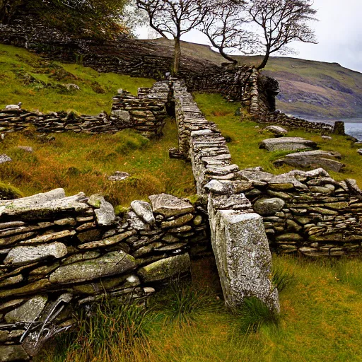 Image similar to ancient dry stone wall in the lake district in england by tyler edlin