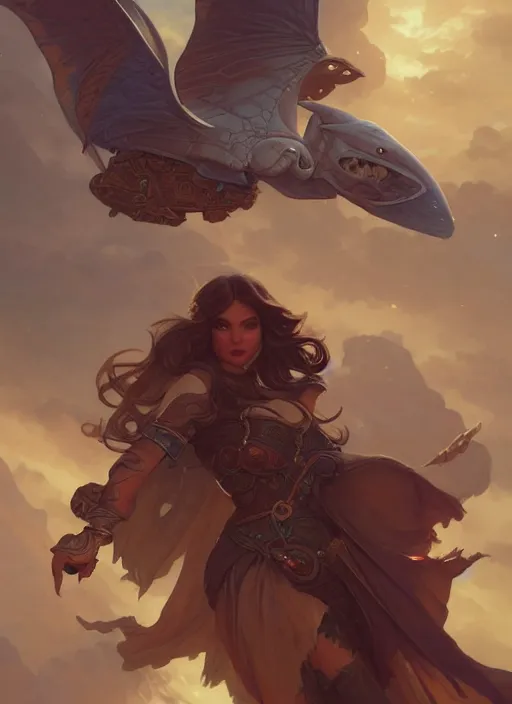 Image similar to plane from another world, d & d, fantasy, intricate, elegant, highly detailed, digital painting, artstation, concept art, matte, sharp focus, illustration, hearthstone, art by artgerm, art by greg rutkowski, art by alphonse mucha