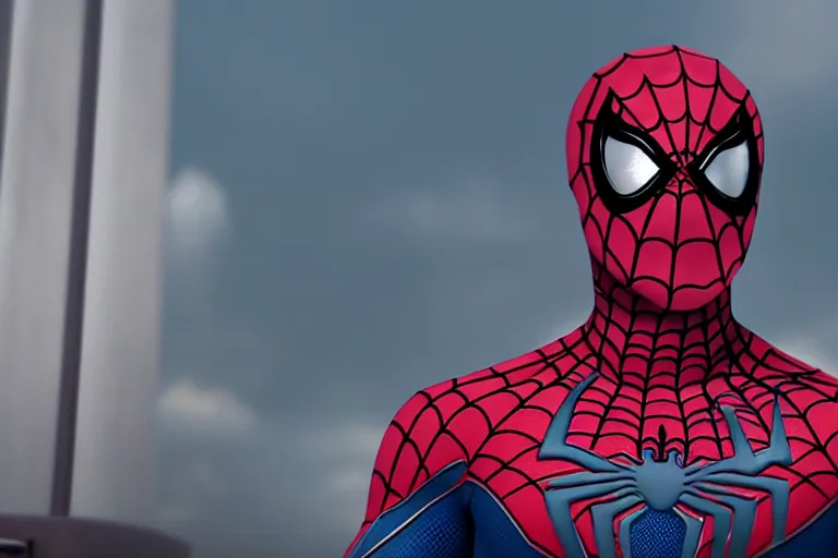 Image similar to a screen capture spiderman missing person, 4k