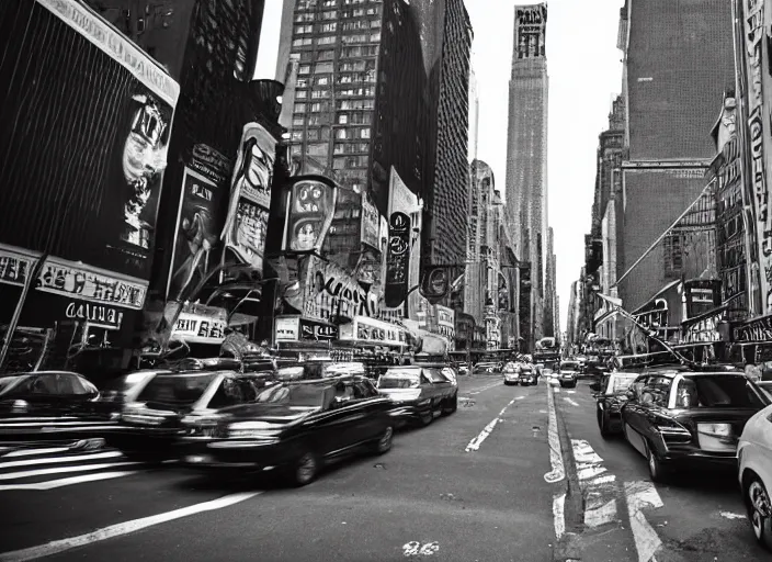 Prompt: New York City by Famous Street Photographer H 896