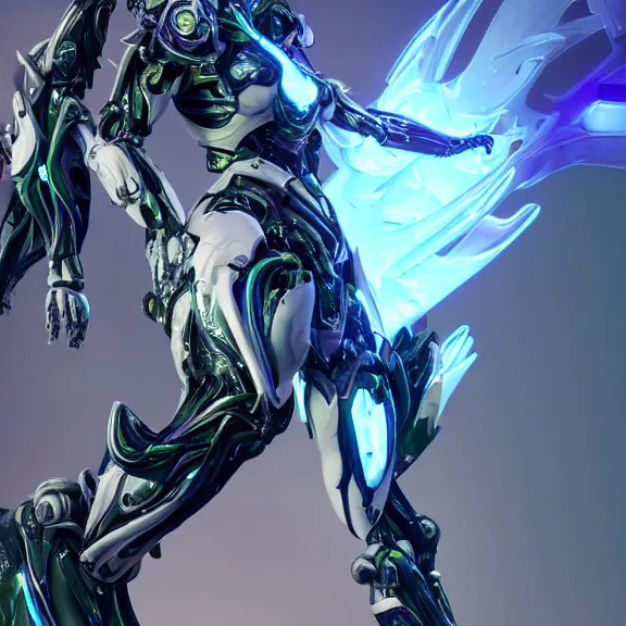 Image similar to extremely detailed front shot of a giant 1000 meter tall beautiful stunning saryn prime female warframe goddess, that's a stunning hot anthropomorphic robot mecha female dragon, silver sharp streamlined armor, detailed head, sharp claws, glowing Purple LED eyes, sitting down cutely, rump on top of a tiny mountain below her, a tiny forest with a village in the foreground, in front of her, fog rolling in, dragon art, warframe fanart, Destiny fanart, micro art, macro art, giantess art, fantasy, goddess art, furry art, furaffinity, high quality 3D realistic, DeviantArt, artstation, Eka's Portal, HD, depth of field