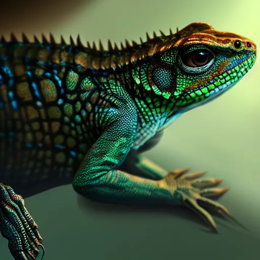 Image similar to Mark Zuckerberg as a lizard, closeup, D&D, fantasy, intricate, elegant, highly detailed, digital painting, artstation, concept art, matte, sharp focus, illustration