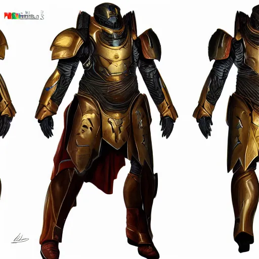 Image similar to Destiny Iron Banner armor, hyper realistic, concept art