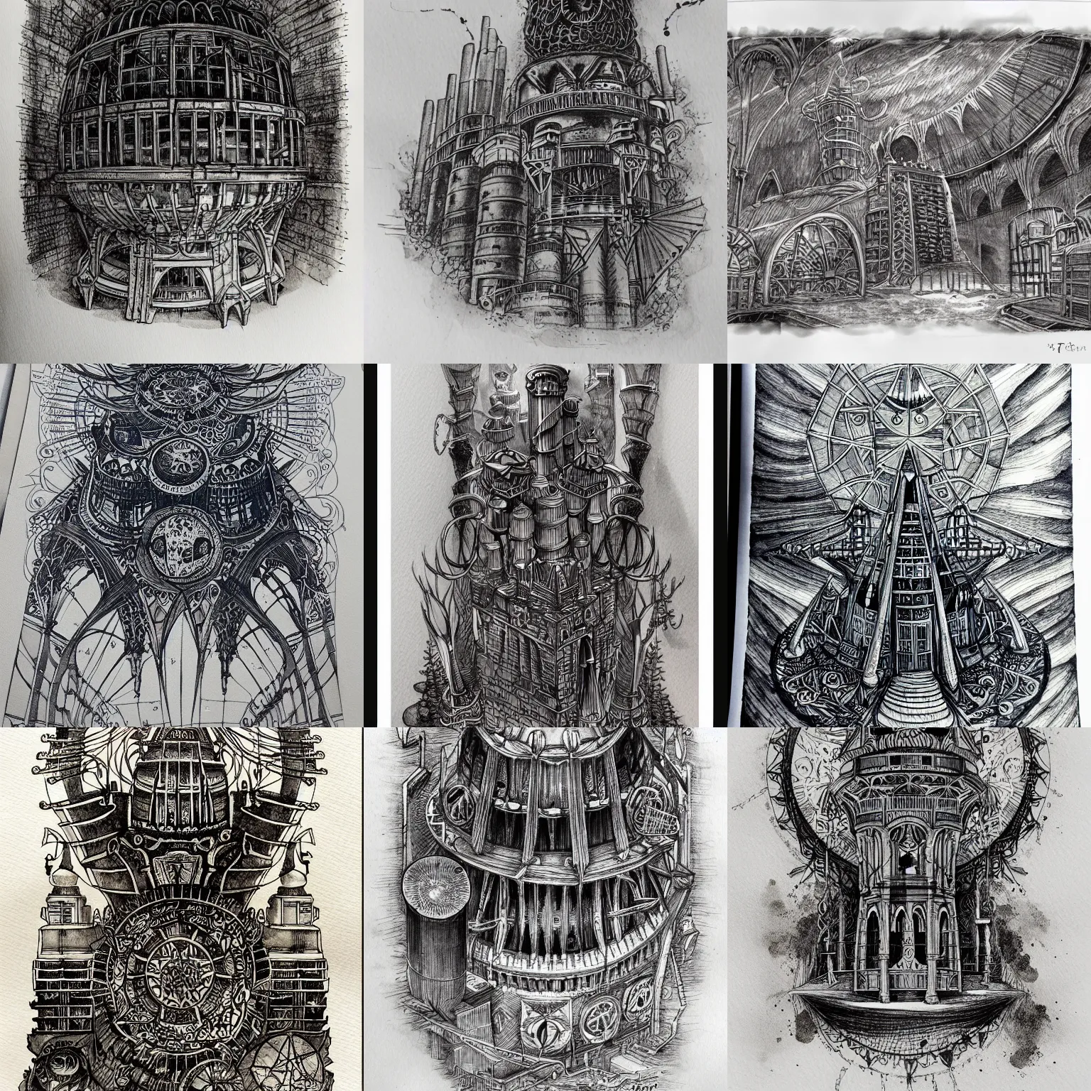 Prompt: beautiful aesthetic inspirational masterful professional ink pen and watercolor sketch of an occult mystical power plant, ultra detailed, fine details, trending on artstation, high quality paper