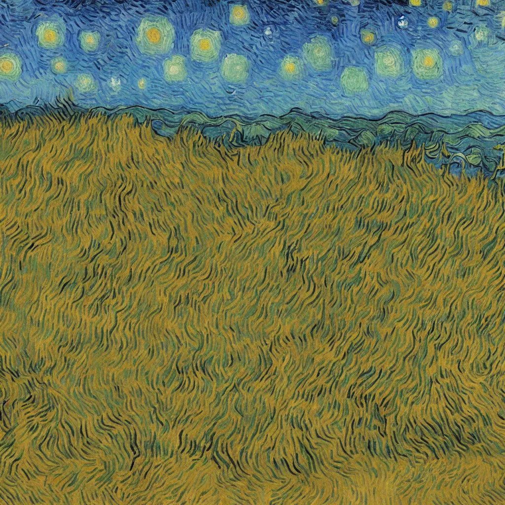 Image similar to ryver by van gogh