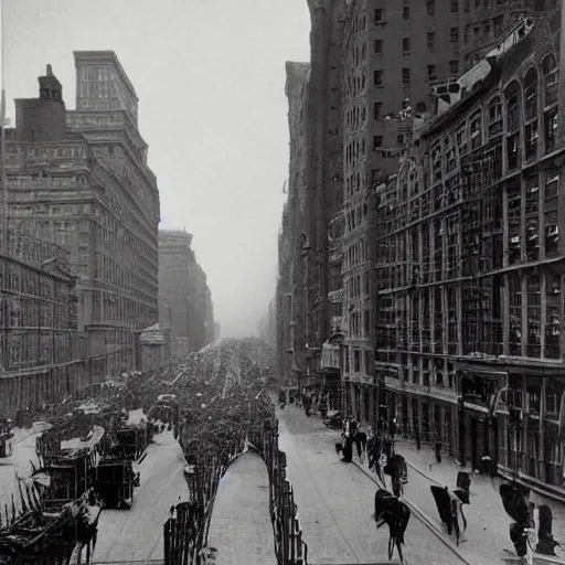 nyc in 1900 | Stable Diffusion | OpenArt