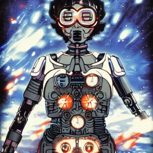 Image similar to cyborg miyazaki