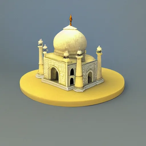 Image similar to cheese a reconstruction of the cheese taj mahal made ot of cheese, cheese