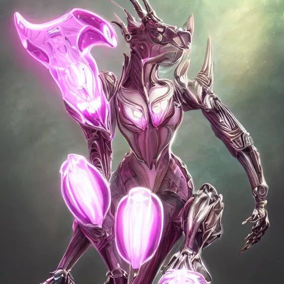 Image similar to highly detailed exquisite fanart, of a beautiful female warframe, but as an anthropomorphic robot dragon, sitting on a soft green sofa, with robot dragon head, off-white plated armor, bright Fuchsia skin, full body shot, epic cinematic shot, realistic, professional digital art, high end digital art, DeviantArt, artstation, Furaffinity, 8k HD render, epic lighting, depth of field