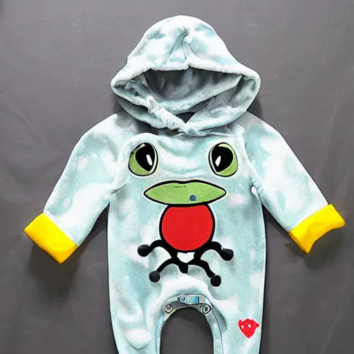 Prompt: frog kigurumi, 8k, realistic