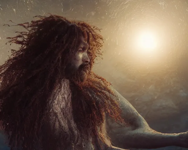 Image similar to glowing hair, beautiful hairy humanoids, civilizations, ornate hair, love, joy, vortexes, 8 k, cinematic light shadows, wet hdr refractions, *, * * *, * * * * *