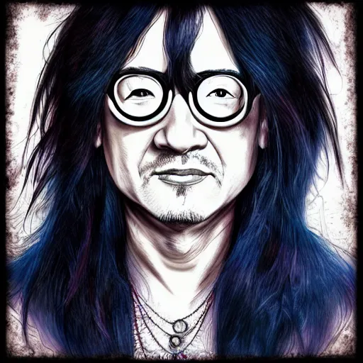 Image similar to David Shing, better known as Shingy, by artgerm