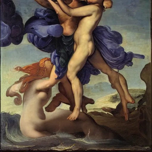 Prompt: perseus and andromeda