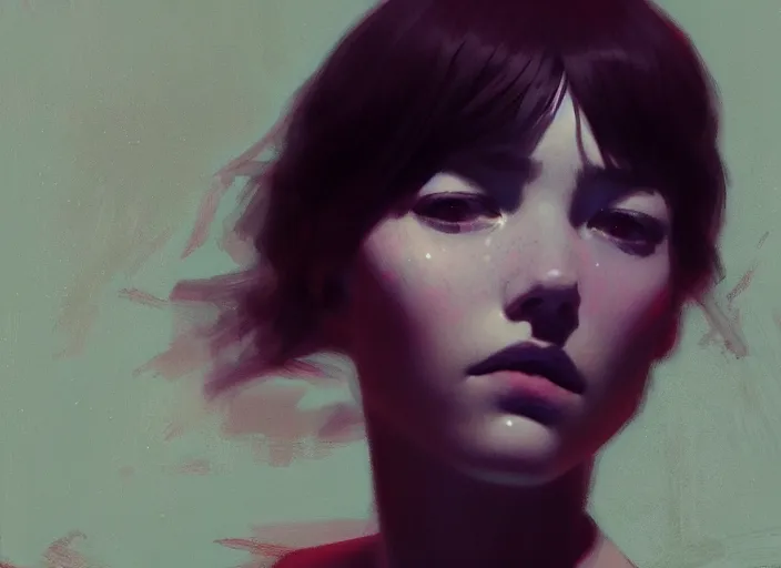 Image similar to dramatic situation, specular reflection, occlusion shadow, by ilya kuvshinov and jeremy lipking and quentin mabille