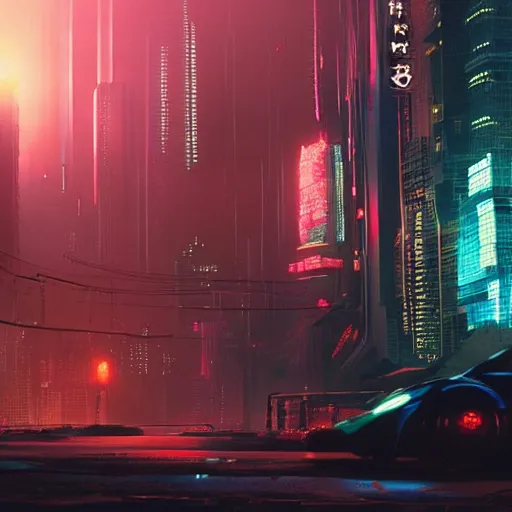 Image similar to altered carbon world, cyberpunk,