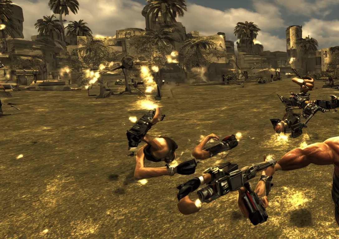 Image similar to Serious Sam screen shot