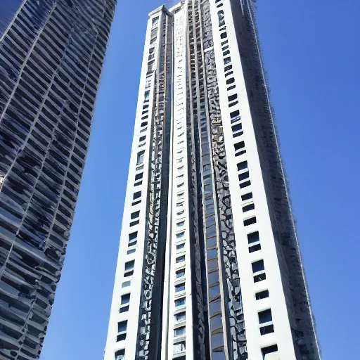 Image similar to a super tall building