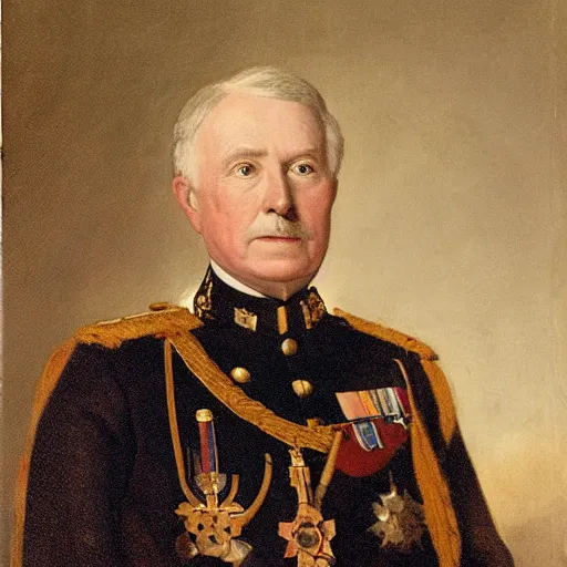 Prompt: Portrait of Ben Ethel Governor General