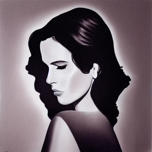 Image similar to Lana del rey portrait, photorealistic, studio