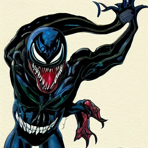 Image similar to venom by todd mcfarland