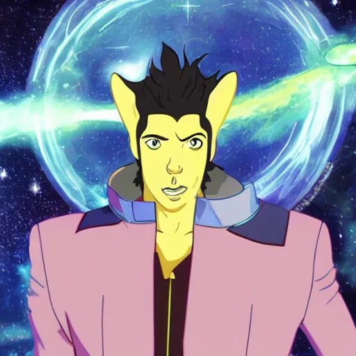 Prompt: space dandy