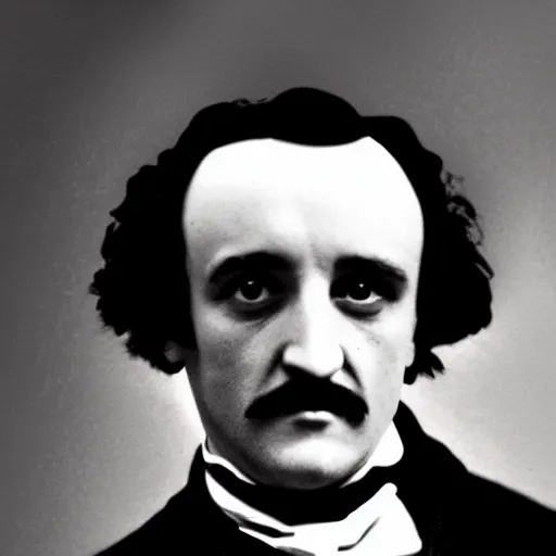 Prompt: edgar allan poe, grindr profile