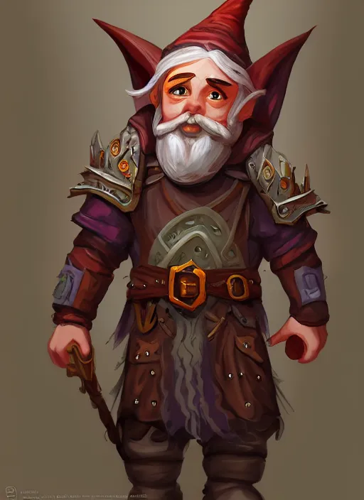 Image similar to dungeons and dragons art of gnome artificer, concept art, intense, illustration, digital painting, highly detailed, fantasy, trending on artstation,