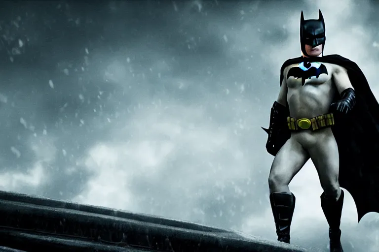 Image similar to Robin in the style of The Batman 2022 ultra realistic, 4K, movie still, UHD, sharp, cinematic