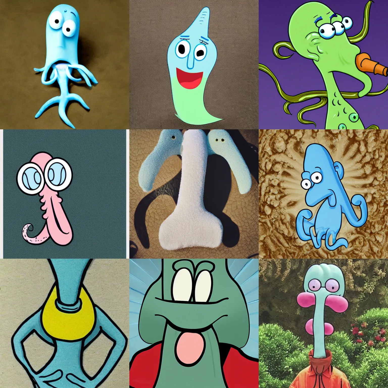 Image similar to squidward