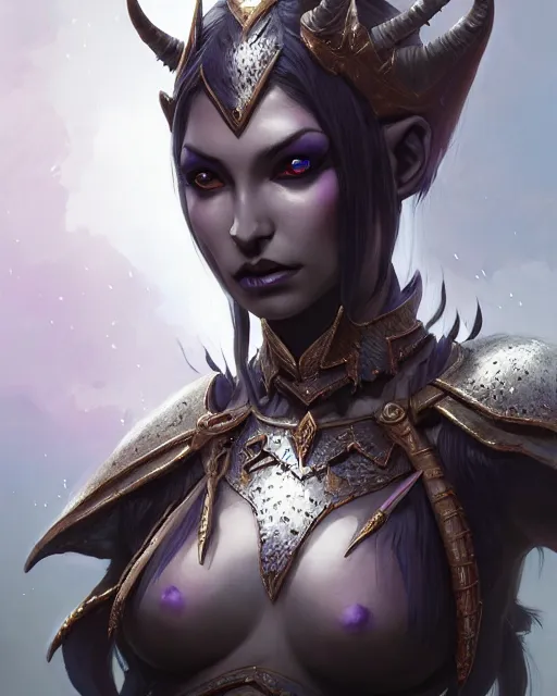 Image similar to dark elf princess, highly detailed, d & d, fantasy, highly detailed, digital painting, trending on artstation, concept art, sharp focus, illustration, global illumination, shaded, art by artgerm and greg rutkowski and fuji choko and viktoria gavrilenko and hoang lap