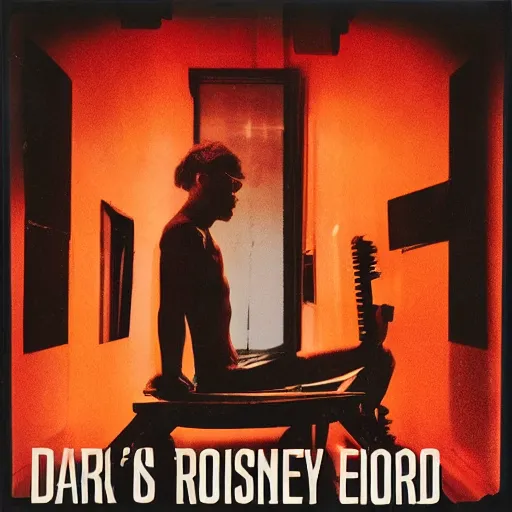 Image similar to jonesy in dark room, music album cover