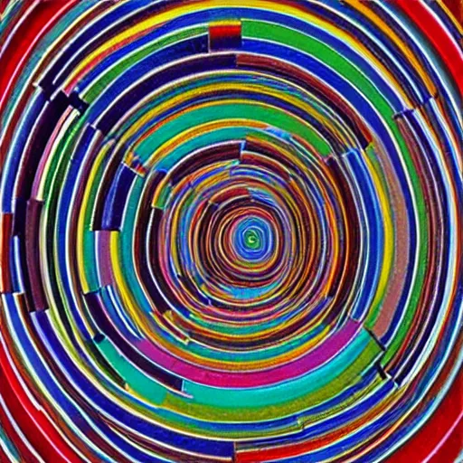 Image similar to a universe within a universe by julio le parc, highly detailed, abstract, bright tones