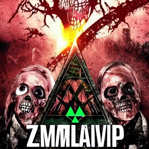 Image similar to illuminati zombie apocalypse