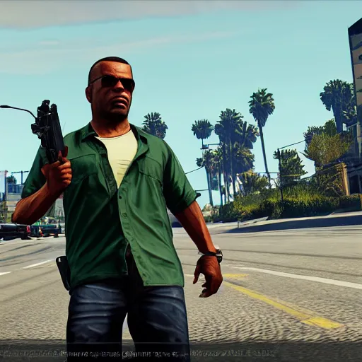 Prompt: gta 6 screenshot, leaked from t 2