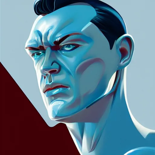 Image similar to face icon stylized minimalist t - 1 0 0 0, loftis, cory behance hd by jesper ejsing, by rhads, makoto shinkai and lois van baarle, ilya kuvshinov, rossdraws global illumination